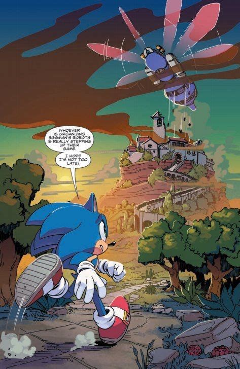 Sonic Idw Issue 4 Sneak Peak Sonic Underground Sonic Adventure