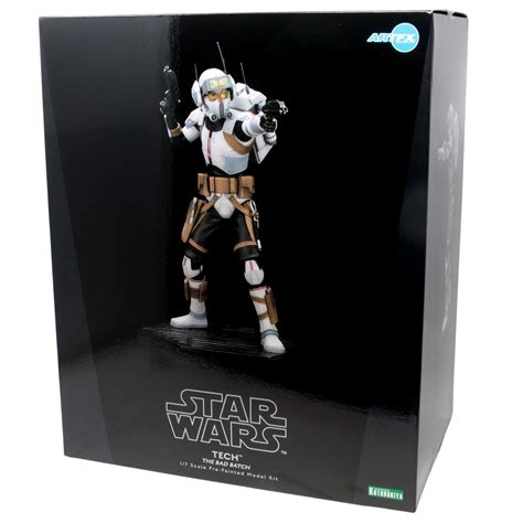 Kotobukiya Star Wars The Bad Batch Artfx Tech Statue Gray