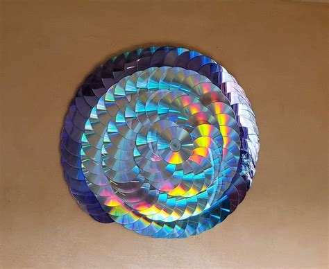 recycled cd art  diy projects