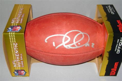 Nfl Titans Delanie Walker Signed Authentic Football The Official