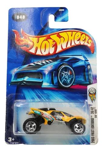 Hot Wheels Da Kar First Editions Naranja MercadoLibre