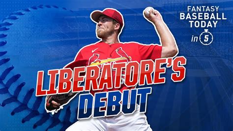 Matthew Liberatore S Strong Debut Dustin May S Elbow Injury Fantasy