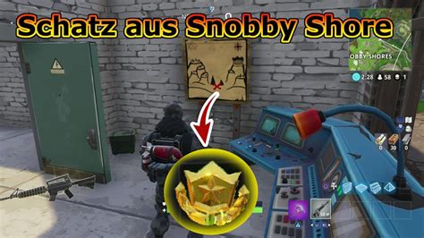 Fortnite Folge Der Schatzkarte Aus Snobby Shores Fundort Karte