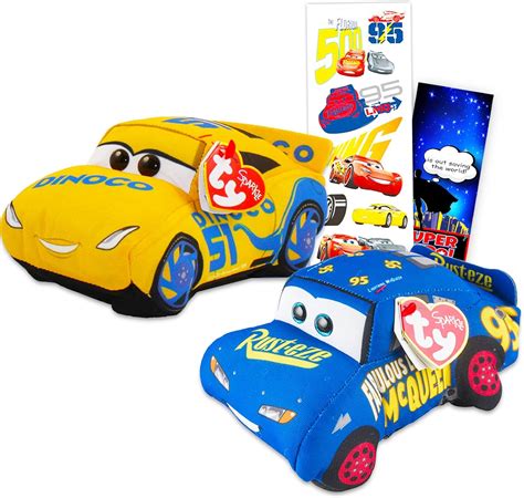 Disney Classic Cars Plush Set Cars Plush Toys Bundle 2