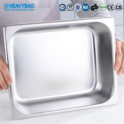 Heavybao Multi Use Stainless Steel Gn Gastronome Pan For Buffet China