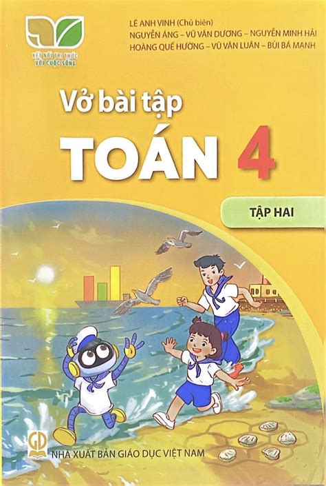 Vở Bài Tập Toán 4 Tập 2 Kết Nối Tri Thức Với Cuộc Sống Sách thiết