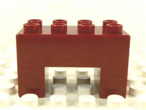 Lego Duplo Item Arch 2x4 2 Tall Maroon 1 Ebay