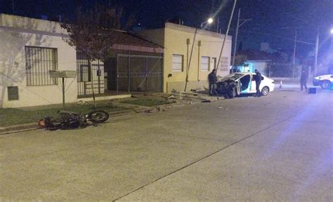 Murió Un Motociclista Tras Un Violento Choque Con Un Auto Canal Verte