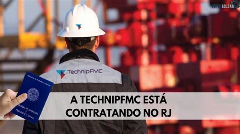 TechnipFMC empresa líder no setor de petróleo e gás abre novas vagas