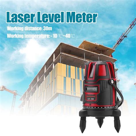 Taffware Mesin Self Leveling Line Laser Red Beam Infrared D Ld