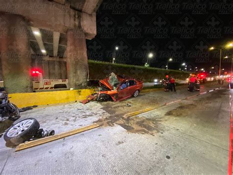 Dos Muertos Tras Choque En Perif Rico Viajaban A Exceso De Velocidad