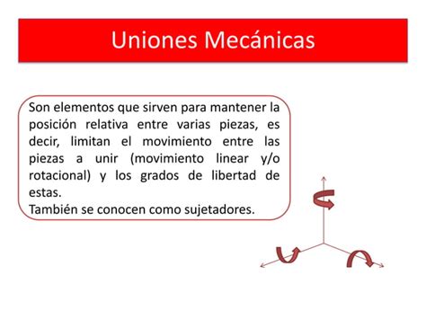 Tipos De Uniones Ppt