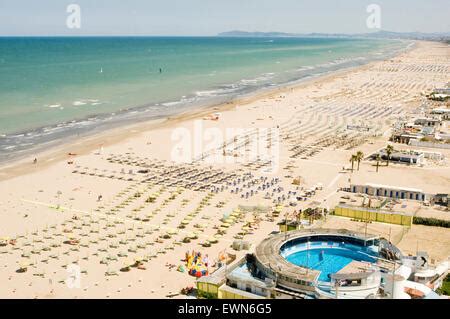 rimini italy italian beach beaches Emilia Romagna region Adriatic Sea ...