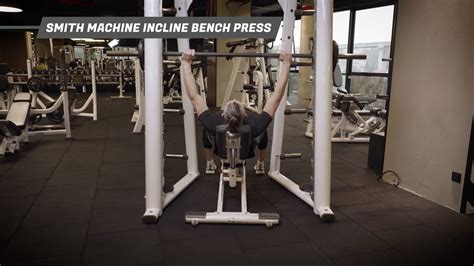 Smith Machine Incline Bench Press Nasıl Yapılır Youtube