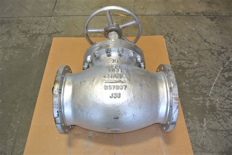 10 150 CRANE L 143 XU WCB FLANGED GLOBE VALVE NEW EBay