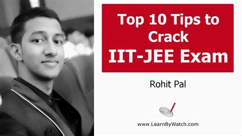 Top Tips To Crack Iit Jee Exam English Youtube