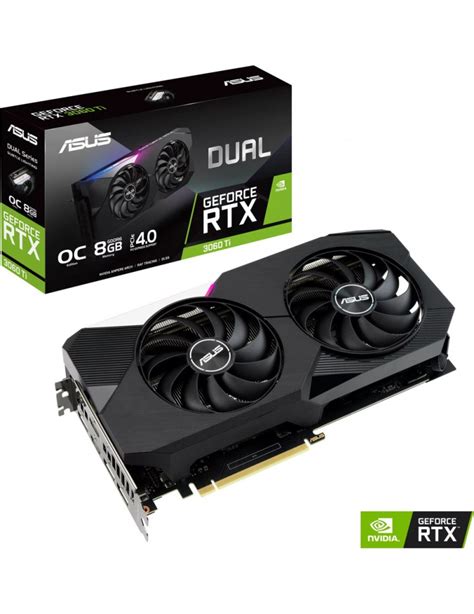 Carte Graphique Asus Dual Geforce Rtx™ 3060 Ti Oc Edition Dual Rtx3060ti O8g V2