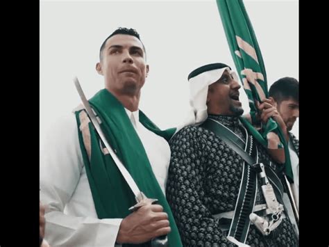 Video Cristiano Ronaldo Celebrates Saudi Arabias Foundation Day