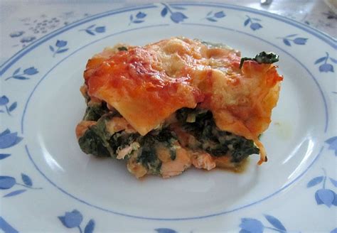 Lachs Lasagne Mit Spinat Von Stetim Chefkoch De