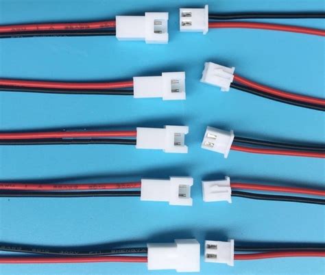 JST XH 2 54mm 2Pin Male To Female Plug Connectors Wire Cable Wiring