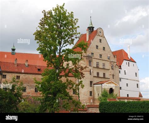 Historic Trausnitz Castle In Landshut Stock Photo Alamy