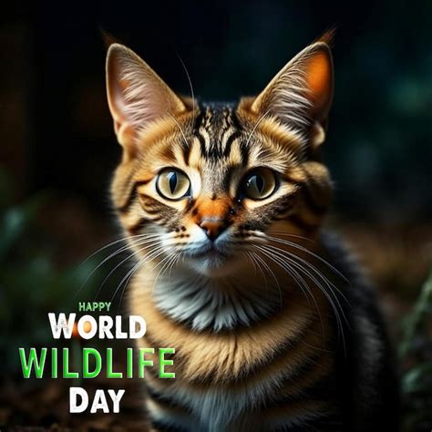 Premium Psd World Wildlife Day