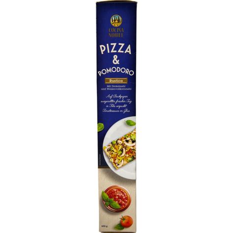 ROKSH Teig Backwaren CUCINA NOBILE Pizza Pomodoro Rustica 600g