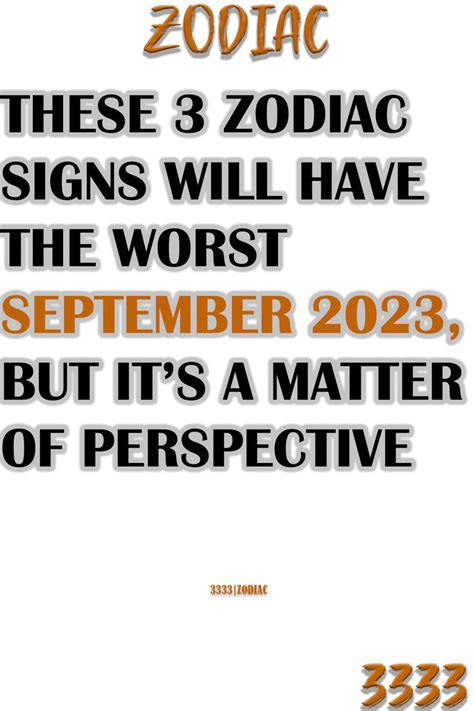 Zodiac Signs Will Have The Worst September 23 But Its A Matter Of