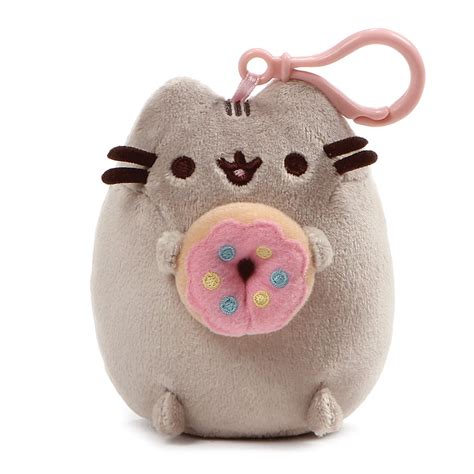 Gund Pusheen Snackable Clip Donut