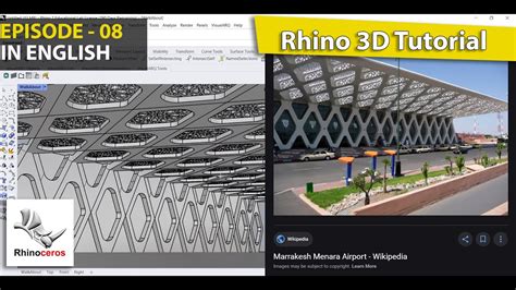 Rhino 3D Architectural Tutorial Series Ep 08 Real Buildings Into