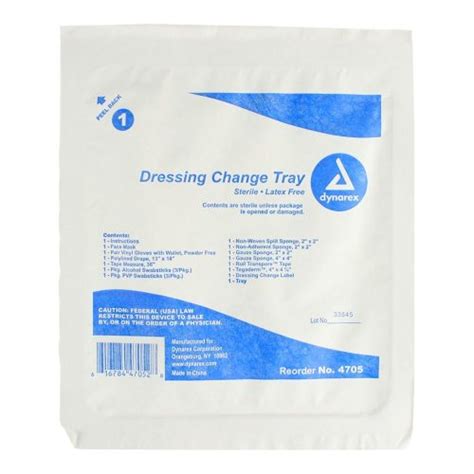 Buy Dynarex Dressing Change Tray At Medical Monks