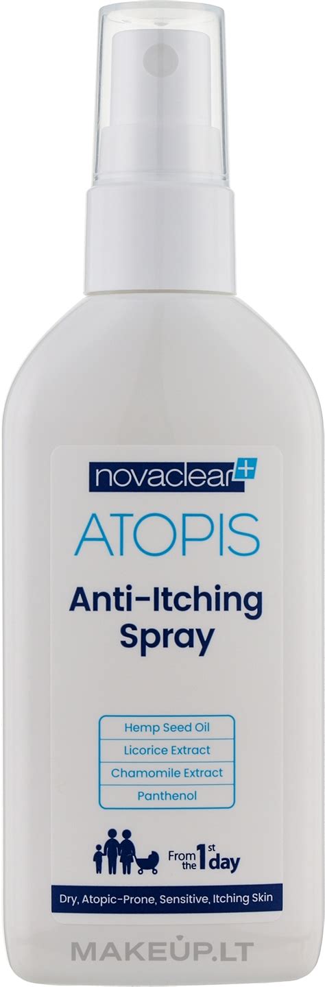 Novaclear Atopis Anti Itching Spray Kūno purškalas Makeup lt