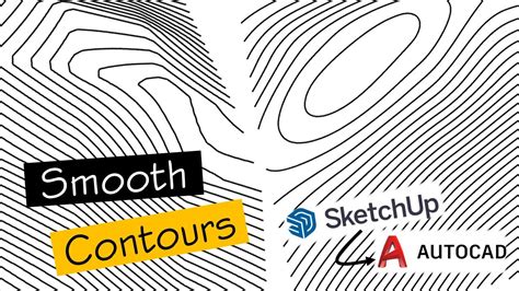 How To Extract And Export Smooth Contours From Sketchup To Autocad