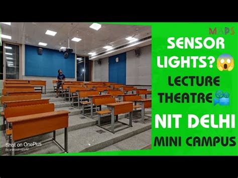 Nit Delhi Lecture Theatre Advanced Nit Delhi New Campus Nitd