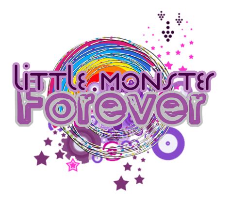 Little Monster Forever Texto Png By Aleesmiler On Deviantart