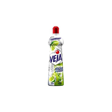 Comercial Ruzalem Limpador Multiuso Veja Fusion Limão Bicarbonato 500mL