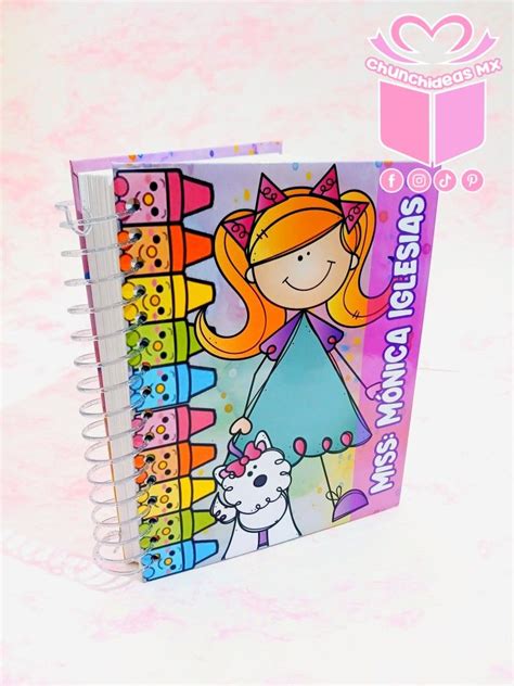 Agenda Agendas Carpetas Decoradas Para Preescolar Regalos Para