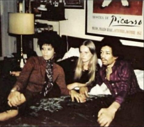 Jimi With Girlfriends Devon Wilson Dolly Dagger And Agneta Marianne