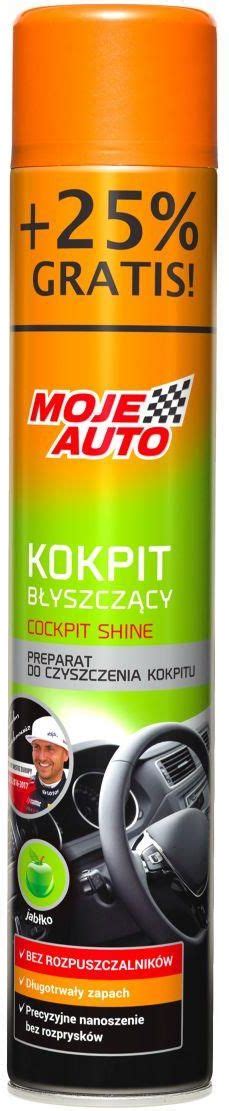 MOJE AUTO Środek do czyszczenia kokpitu jabłko 750 ml Opinie i ceny