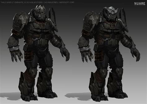 Banished Brutes Final Design Halo Wars 2 Nuare Studio On