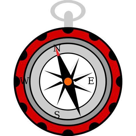 Compass Vector Illustration Free Svg