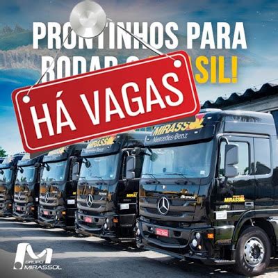 Transportadora Mirassol Abre Vagas Para Motorista Categoria E