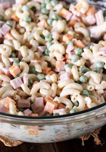 Ham Cheese Macaroni Salad The Kitchen Is My Playground