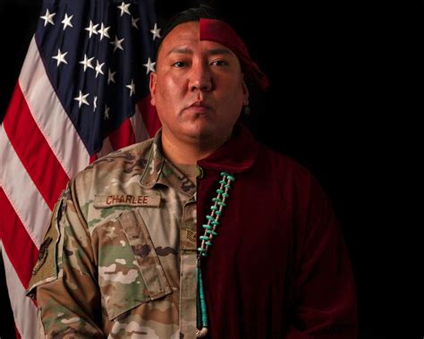 58 SOW Airman Honors Native American Heritage Gathering Of Nations Pow