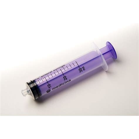 Medicina 30ml Purple Single Use Enfit Enteral Syringe Brightsky Australia