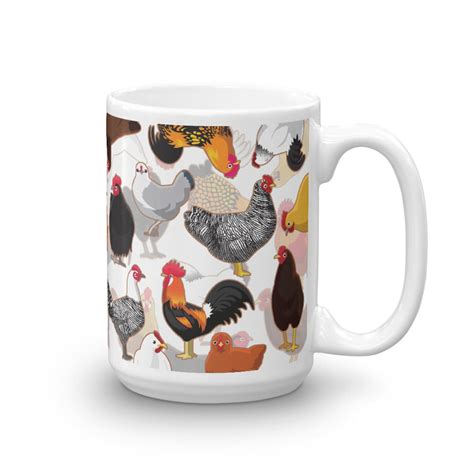 Chicken Coffee Mug Cute Chicken T Chicken Lover Funny Etsy