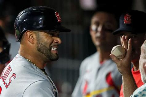 Albert Pujols Dispara El Jonr N De Su Gloriosa Carrera La Raz N