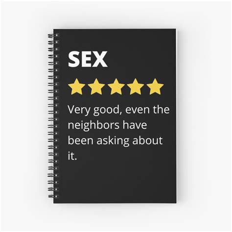 Cool Stickers With Funny Sex Quotes Spiral Notebook For Sale By Saitielvis Redbubble