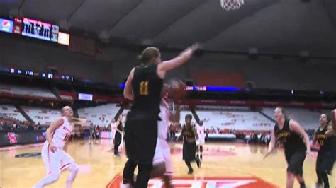 Highlights Syracuse Vs Vermont Syracuse Womens Basketball Youtube