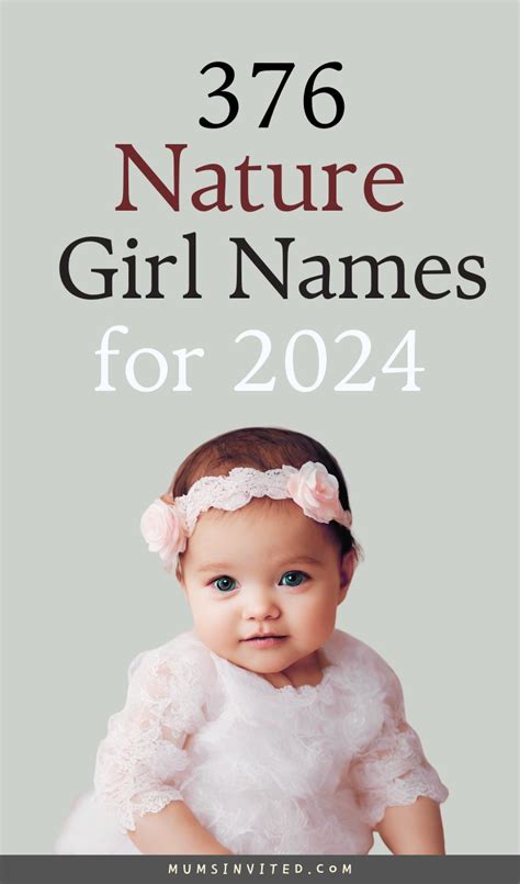 Aesthetic Nature Names For Girls For 2024 In 2024 Nature Girl Names